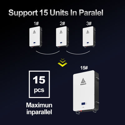Гибридная сеть Powerwall Lifepo4 Домашний аккумулятор 48V 200ah 10Kwh 51.2v 300ah Литий-ионные батареи с WIFI