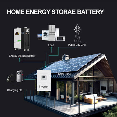 48V 51.2V LiFePO4 Батарея 200Ah 300Ah 400Ah 15kWh 20kWh Для хранения солнечной энергии