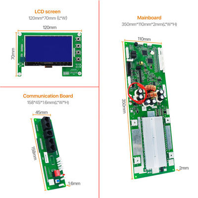 16S 48V Smart BMS для хранилищ солнечной системы 100A 200A LiFePO4 Система управления батареей