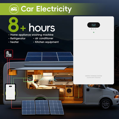 Банк электростанции All In One Inverter Гибридный отключенный от сети AC 5kw 10kw 15kw 20kw Солнечный литий LiFePO4 Система аккумуляторных батарей для хранения энергии