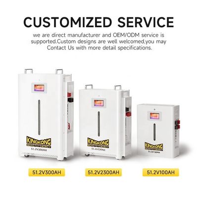 Кастомизированная солнечная батарея Lfp 48V Volt 100Ah 200Ah 300Ah Lifepo4 10Kwh 15Kwh 5Kw батареи Литийные батареи на колесах