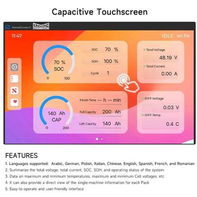 Солнечная батарея Lifepo4 48V Литий-ионные батареи 48V 100Ah 200Ah 280Ah 300Ah 312Ah Домашнее хранение энергии портативная батарея