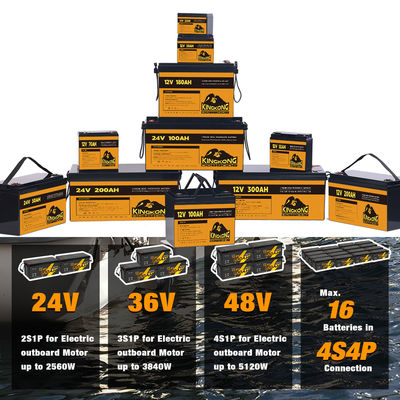 Батарея с глубоким циклом жизнедеятельности (Lifepo4)