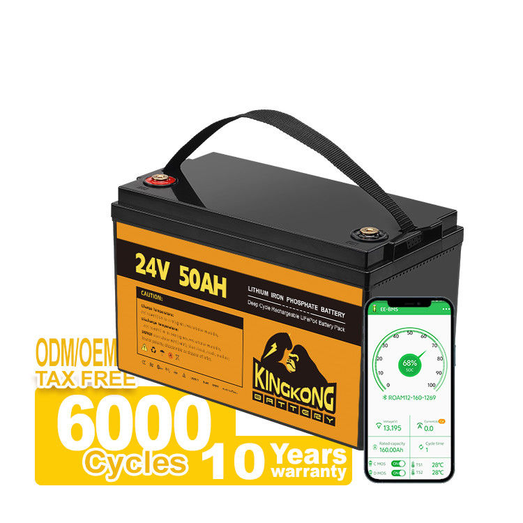 LFP Анодный материал 12kg 100ah 200ah 300ah 12v 24v 36v Литиево-ионная батарея для морских/автомобилей