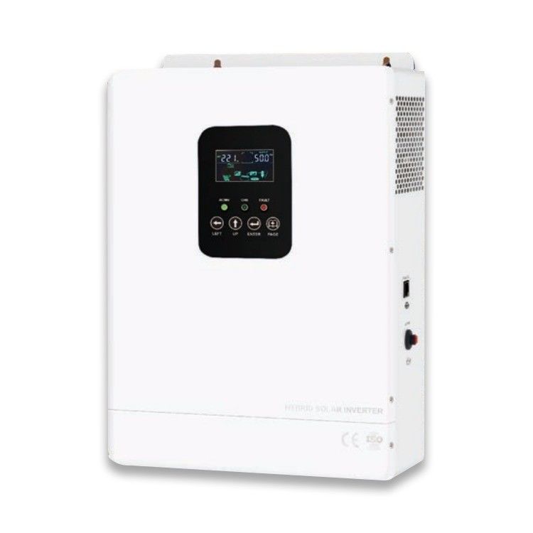 24V 48V чистый синусовой гибридный солнечный инвертор 4 6KW 7KW 8KW 10KW двойной выход 420*310*110M