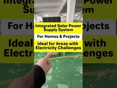 Это полная солнечная система питания, настраиваемая, подходящая для домашнего и проектного использования.