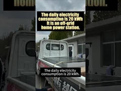 Современный дизайн солнечной фотоэлектрической установки для парковочных парков