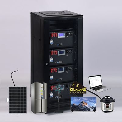 24V 48V 51.2V LiFePO4 Солнечный аккумулятор 5kwh 6000 циклов для экстренного питания Солнечной системы