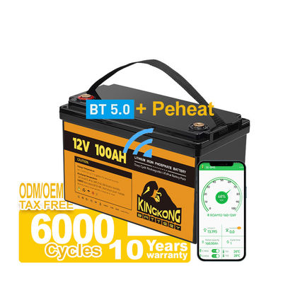 110/120/220/230V Выходное напряжение 12,8V 100Ah 200Ah 300Ah LFP Литий-ионный аккумулятор