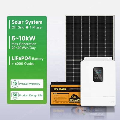 110V/220V/230V Выходное напряжение на и от сети Солнечная система энергии для домашних панелей