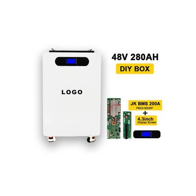 280ah Lifepo4 BMS аккумуляторная коробка DIY аккумуляторная коробка с колесами и вертикальным подъемным корпусом
