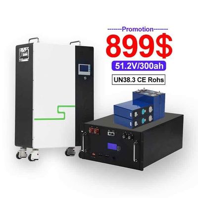 Гибридная солнечная батарея с установкой на стену 48V 51.2V 280ah 300ah 304ah 320ah