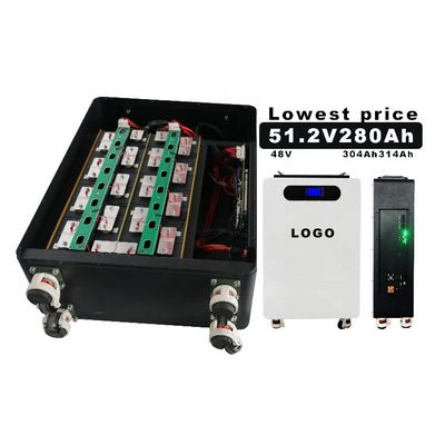 24V 48V 230AH 280AH 16s DIY аккумуляторная коробка для индивидуального OEM коробка 15kwh Lifepo4 батарея